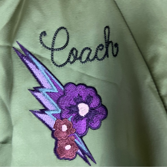 Coach Reversible Varsity Jacket Size 0 - Picture 3 of 6